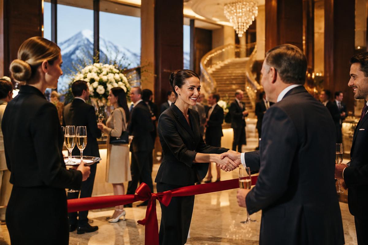 Impression: Hotel-Eröffnung